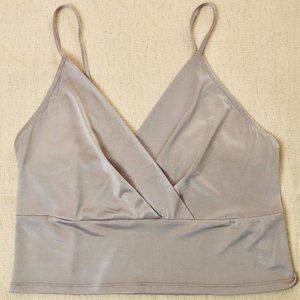 Zara Silver Camisole